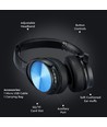 Drahtlose Bluetooth-Kopfhörer, blau - 12 Stunden Spielzeit