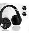 Drahtlose Bluetooth-Kopfhörer, schwarz - 12 Stunden Spielzeit, faltbar