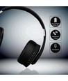 Drahtlose Bluetooth-Kopfhörer, schwarz - 12 Stunden Spielzeit, faltbar