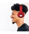 Bluetooth kabellose Kopfhörer - Rot, bis zu 12 Stunden Spielzeit, Micro SD und AUX Eingang