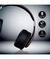Drahtlose Bluetooth-Kopfhörer mit verstellbarem Bügel - 12 Stunden Spielzeit, braun