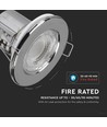 5W Ø8,15cm LED Einbaustrahler - Feuerhemmend, Samsung LED Chip, IP65, dimmbar, Loch: Ø5,7 cm, Maße: Ø8,15 cm