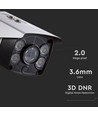1080P IP Sicherheitskamera, 12V - Full Color Night Vision, IP65, Bewegungssensor, ONVIF