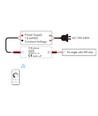 LEDlife rWave Mini-Controller - 12V (60W), 24V (120W), mit DC-Stecker