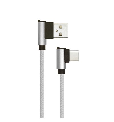 1m USB-C Kabel - Grey Diamond Series, grau