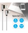 1m USB-C Kabel - Grey Diamond Series, grau