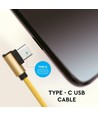 1M USB-Kabel Typ-C - Gold (Diamond Serie)
