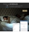 Wi-Fi Infrarot Universal Fernbedienung, 5V - Smart Life, Alexa und Google Home kompatibel, inkl. USB Kabel