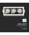 12W LED-Strahler, Downlight, Samsung-Chip, 5700K, 12D