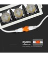 12W LED-Strahler, Downlight, Samsung-Chip, 5700K, 12D