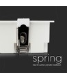16W Samsung Chip LED Einbaustrahler - Quadratisch, RA90, Ausschnitt: 8,5 x 8,5 cm, Maße: 9,3 x 9,3 cm