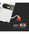 36W Samsung LED Einbaupanel, RA90 - Quadratisch, 2880lm, Ausschnitt: 120x120mm, Reflector SMD Downlight