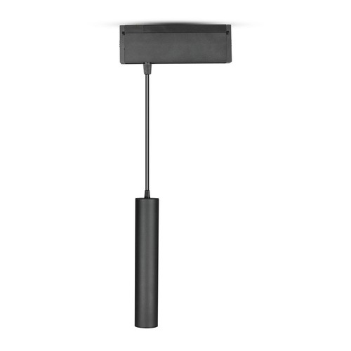 15W magnetische Pendelleuchte für Schienensystem, 24V - 4000K, IP20, schwarz, 36 Grad, magnetische lineare Pendel
