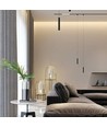 15W magnetische Pendelleuchte für Schienensystem, 24V - 4000K, IP20, schwarz, 36 Grad, magnetische lineare Pendel