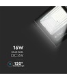 40W Solar LED Fluter mit Sensor - 1050lm, 6000K, IP65, inkl. Fernbedienung und Solarpanel