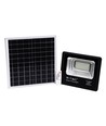 20W Solar LED Fluter - 1650lm, IP65, 6000K, schwarz, inkl. Solarpanel und Fernbedienung
