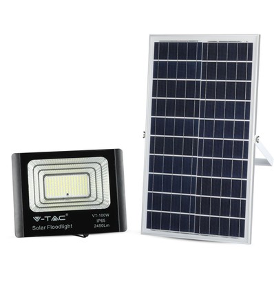 35W Solarpanel LED-Flutlichtstrahler - 6000K
