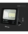 35W Solarpanel LED-Flutlichtstrahler - 6000K
