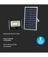 35W Solarpanel LED-Flutlichtstrahler - 6000K