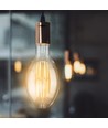 E27 24W LED ED120 Filament Leuchtmittel - 160lm/W, 4000lm, Klarglas, 6400K, Ø12cm, Höhe 30cm