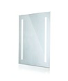 17W LED-Spiegelleuchte - Chrom 6400K Ø500*390mm
