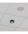 360° PIR Infrarot-Deckensensor - Schwarz, Aufputz, max. 200W LED, IP20, Reichweite 8m