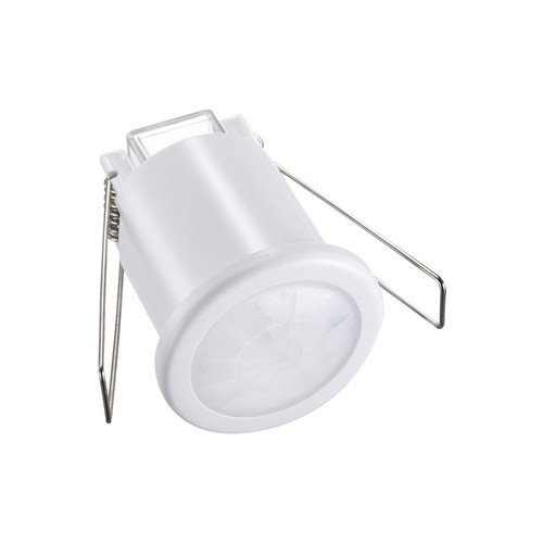 PIR Decken-Einbausensor, 360° - Weiß, 400W LED, 8m Reichweite, IP20