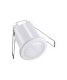 PIR Decken-Einbausensor, 360° - Weiß, 400W LED, 8m Reichweite, IP20