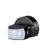 Infrarot-Bewegungsmelder - IP65 Außenbereich, schwarz, 180°/360° Erfassung, max. 600W LED