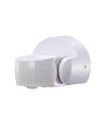 Infrarot Bewegungsmelder, weiß - IP65, 180°/360°, max 600W LED, Reichweite 12m, Außen/Innen