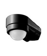 Sensor für Hausecke, schwarz, Bewegungssensor - verstellbar, Eckmontage, IP65 (max: 600W LED)