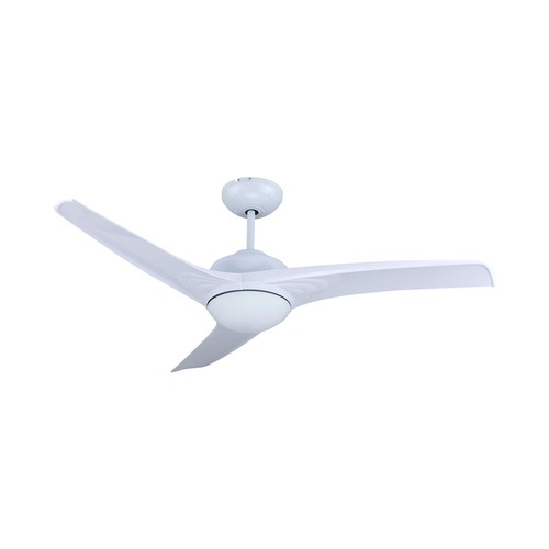 35W LED-Deckenventilator - RF-Steuerung, 3 Flügel, DC-Motor, Weiß