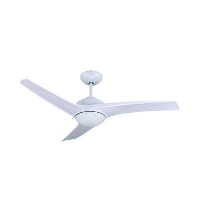 35W LED-Deckenventilator - RF-Steuerung, 3 Flügel, DC-Motor, Weiß