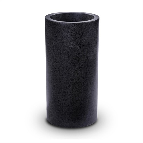 GU10 Beton-Wandleuchte mit Up/Down Licht - Rund, dunkelgrau, IP20 Innen, ohne Leuchtmittel