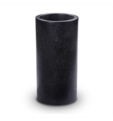 GU10 Beton-Wandleuchte mit Up/Down Licht - Rund, dunkelgrau, IP20 Innen, ohne Leuchtmittel