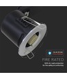 GU10 Downlight - Brandsicher, Kippschalter- und Verriegelungsmöglichkeit, Dickes Gehäuse, Chrom