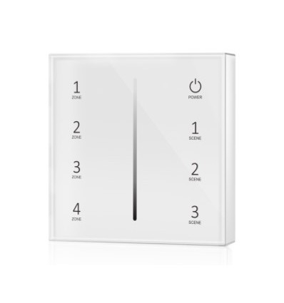 LEDlife rWave Dimmer-Fernbedienung - 4 Zonen, Batterie, Wandmontage
