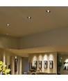 30W LED Einbaustrahler mit Samsung Chip - 2400lm, 120°, schwarzer Rand, Ø22cm, 5 Jahre Garantie