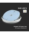 20W LED Deckenleuchte - Samsung LED Chip, 3-in-1 CCT, IP65 wasserdicht, Bulkhead