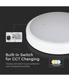 20W LED Deckenleuchte - Samsung LED Chip, 3-in-1 CCT, IP65 wasserdicht, Bulkhead