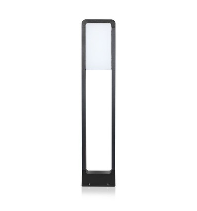 10W LED Wegeleuchte, 80cm - IP65, schwarz, Samsung LED Chip, kaltweiß, Außenbereich