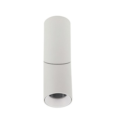 GU10 Aufbauspot - Weiß, Ø5,95cm, Höhe 19,7cm, IP20 Innenbereich, ohne Leuchtmittel