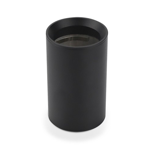 GU10 Aufbaustrahler - Schwarz, rund, Aluminium, IP20, ohne Leuchtmittel