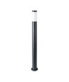 V-Tac Graue Gartenlampe, rostfrei - 110 cm, IP44 für den Außenbereich, E27 Fassung, ohne Leuchtmittel