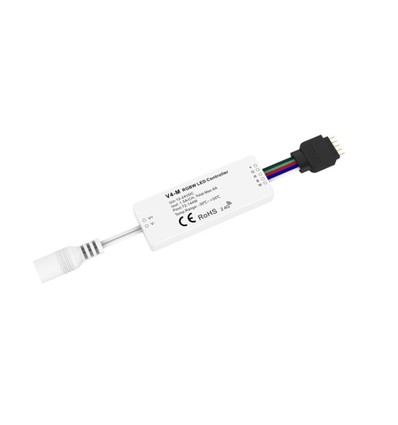 LEDlife rWave mini RGB+WW Controller - 12V (72W), 24V (144W), mit DC-Stecker