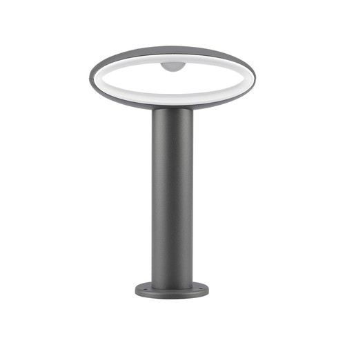 LED Pollerleuchte 30 cm 9W IP54 Dunkelgrau - 230V, 4000K, inkl. Leuchtmittel