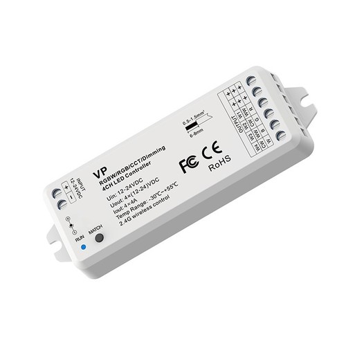 LEDlife rWave RGB+WW LED-Strip Controller - 12V (72W), 24V (144W)