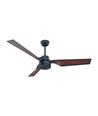Deckenventilator 65W - Bronze mit RF-Steuerung, 3 braune Flügel, AC-Motor (52 Zoll)