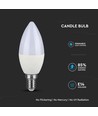 5,5W LED-Kerzenlampe E14 - Samsung Chip, 4000K, dimmbar