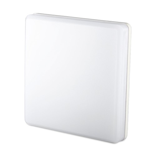 25W LED Deckenleuchte, Samsung LED Chip - 300x300mm, IP44, IK08, weißer Rand, 3000K